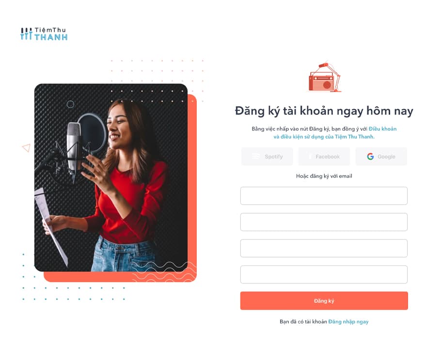 Đăng ký tài khoản